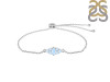Moonstone Bracelet With Adjustable Camera Lock RBM-RDB-142.