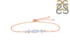Moonstone Bracelet With Adjustable Camera Lock RBM-RDB-150.