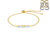 Moonstone Bracelet With Adjustable Camera Lock RBM-RDB-150.