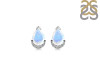 Moonstone & White Topaz Stud Earring RBM-RDE-1262.