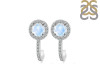 Moonstone & White Topaz Stud Earring RBM-RDE-1264.