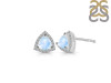 Moonstone & White Topaz Stud Earring RBM-RDE-1269.