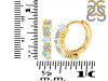 Moonstone & Opal & White Topaz Hoop Hoop Earring RBM-OPL-WTZ-RDE-1473.
