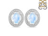 Moonstone Stud Earring RBM-RDE-35.