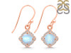 Moonstone & White Topaz Earring RBM-RDE-692.