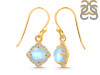 Moonstone & White Topaz Earring RBM-RDE-692.