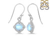 Moonstone & White Topaz Earring RBM-RDE-692.