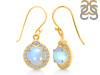 Moonstone & White Topaz Earring RBM-RDE-693.