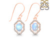 Moonstone & White Topaz Earring RBM-RDE-694.