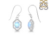 Moonstone & White Topaz Earring RBM-RDE-694.