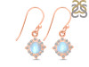Moonstone & White Topaz Earring RBM-RDE-695.