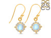 Moonstone & White Topaz Earring RBM-RDE-695.