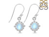 Moonstone & White Topaz Earring RBM-RDE-695.