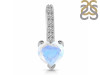 Moonstone & White Topaz Pendant RBM-RDP-540.