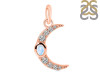 Moonstone & White Topaz Pendant RBM-RDP-691.