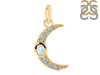 Moonstone & White Topaz Pendant RBM-RDP-691.