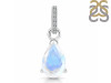 Moonstone & White Topaz Pendant RBM-RDP-757-CZ.