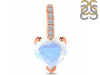 Moonstone & White Topaz Pendant RBM-RDP-819.