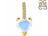 Moonstone & White Topaz Pendant RBM-RDP-819.