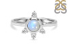 Moonstone & White Topaz Ring RBM-RDR-1619.