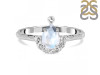 Moonstone & White Topaz Ring RBM-RDR-1622-ROSECUT.