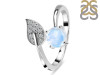 Moonstone & White Topaz Ring RBM-RDR-1684-ROSECUT.