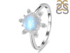 Moonstone & White Topaz Ring RBM-RDR-1747.