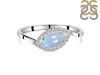 Moonstone & White Topaz Ring RBM-RDR-1755.
