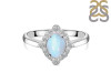 Moonstone & White Topaz Ring RBM-RDR-1765.