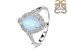Moonstone & White Topaz Ring RBM-RDR-1765.