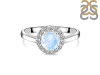 Moonstone & White Topaz Ring RBM-RDR-1768.