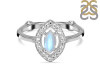 Moonstone & White Topaz Ring RBM-RDR-1798.