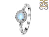 Moonstone & White Topaz Ring RBM-RDR-1799.