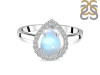 Moonstone & White Topaz Ring RBM-RDR-1803.