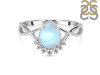 Moonstone & White Topaz Ring RBM-RDR-1930.
