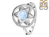 Moonstone Pentacle Ring RBM-RDR-2137.
