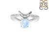 Moonstone Crescent Moon Ring RBM-RDR-2151.