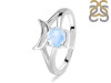 Moonstone Crescent Moon Ring RBM-RDR-2151.
