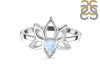 Moonstone Lotus Ring RBM-RDR-2168.