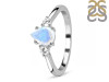 Moonstone & White Topaz Ring RBM-RDR-2213.