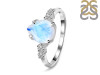 Moonstone & White Topaz Ring RBM-RDR-2216.