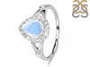 Moonstone & White Topaz Ring RBM-RDR-2243.