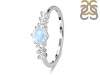 Moonstone & White Topaz Ring RBM-RDR-2259.