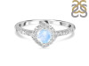 Moonstone & White Topaz Ring RBM-RDR-2260.