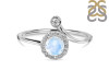 Moonstone & White Topaz Ring RBM-RDR-2261.