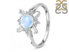 Moonstone & White Topaz Ring RBM-RDR-2264.