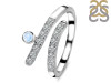 Moonstone & White Topaz Ring RBM-RDR-2526.