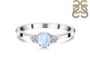 Moonstone & White Topaz Ring RBM-RDR-2542.