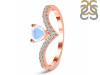 Moonstone & White Topaz Ring RBM-RDR-2749.