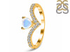 Moonstone & White Topaz Ring RBM-RDR-2749.